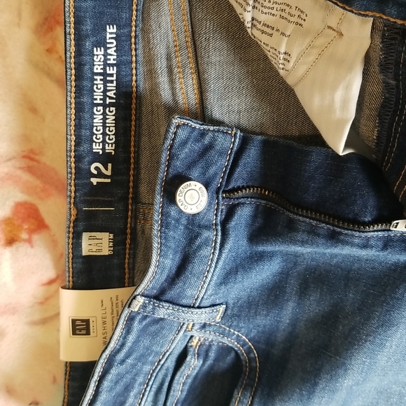 GAP NWT Girls Size 12 Jegging High Rise - Picture 3 of 4